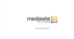 Desktop Screenshot of mediasite.inholland.nl
